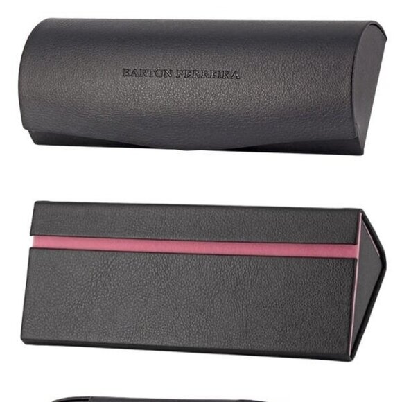 A0955Z New BARTON PERREIRA Roxanne Gold Rimless Square BP0260 2TY Sunglasses Wom - Picture 4 of 4